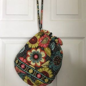 Vera Bradly drawstring wet bag